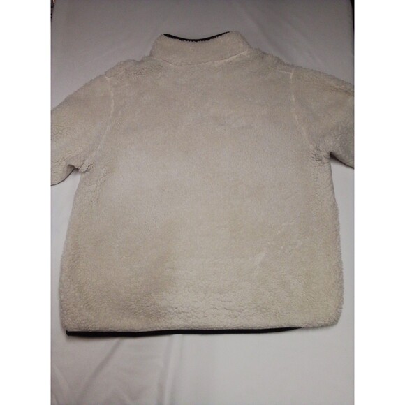 Women's Knights Athletic   White Sherpa Pullover 1/4 Zip Size 16/18 - Picture 11 of 15